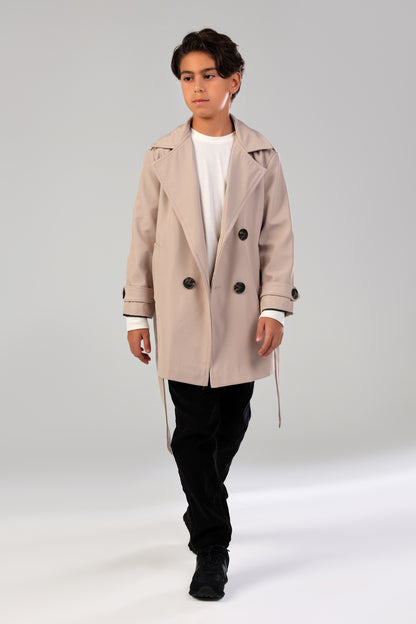 Secret Agent Trench - Beige (Boy)