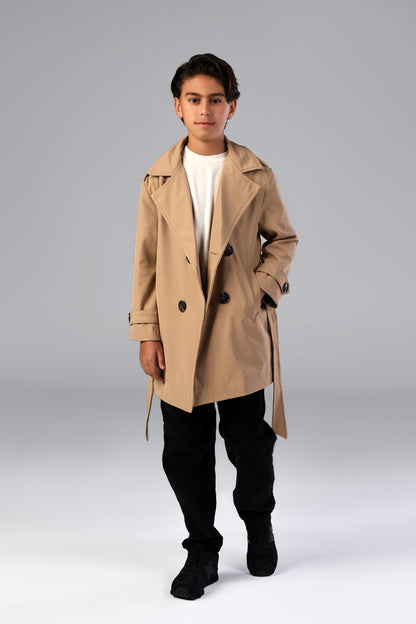 Secret Agent Trench - Khaki (Boy)