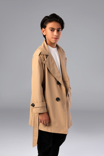 Secret Agent Trench - Khaki (Boy)