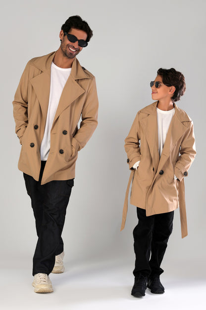 Secret Agent Trench - Khaki (Boy)