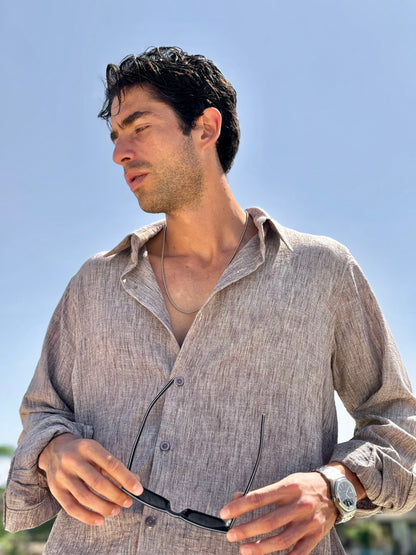 Riviera Shirt - Coffee