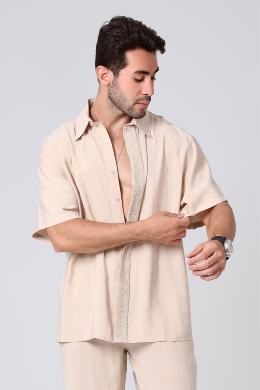 Ibiza Beige Shirt