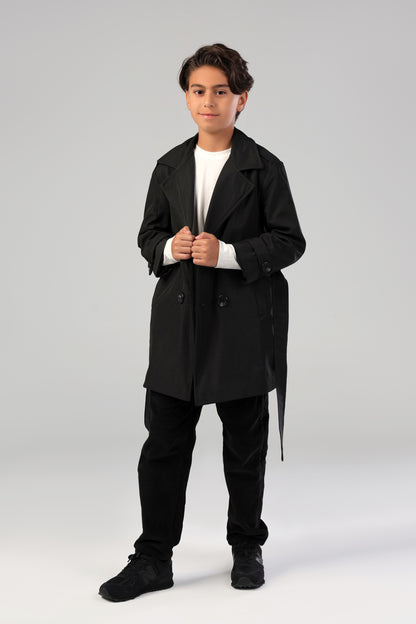 Secret Agent Trench - Black (Boy)