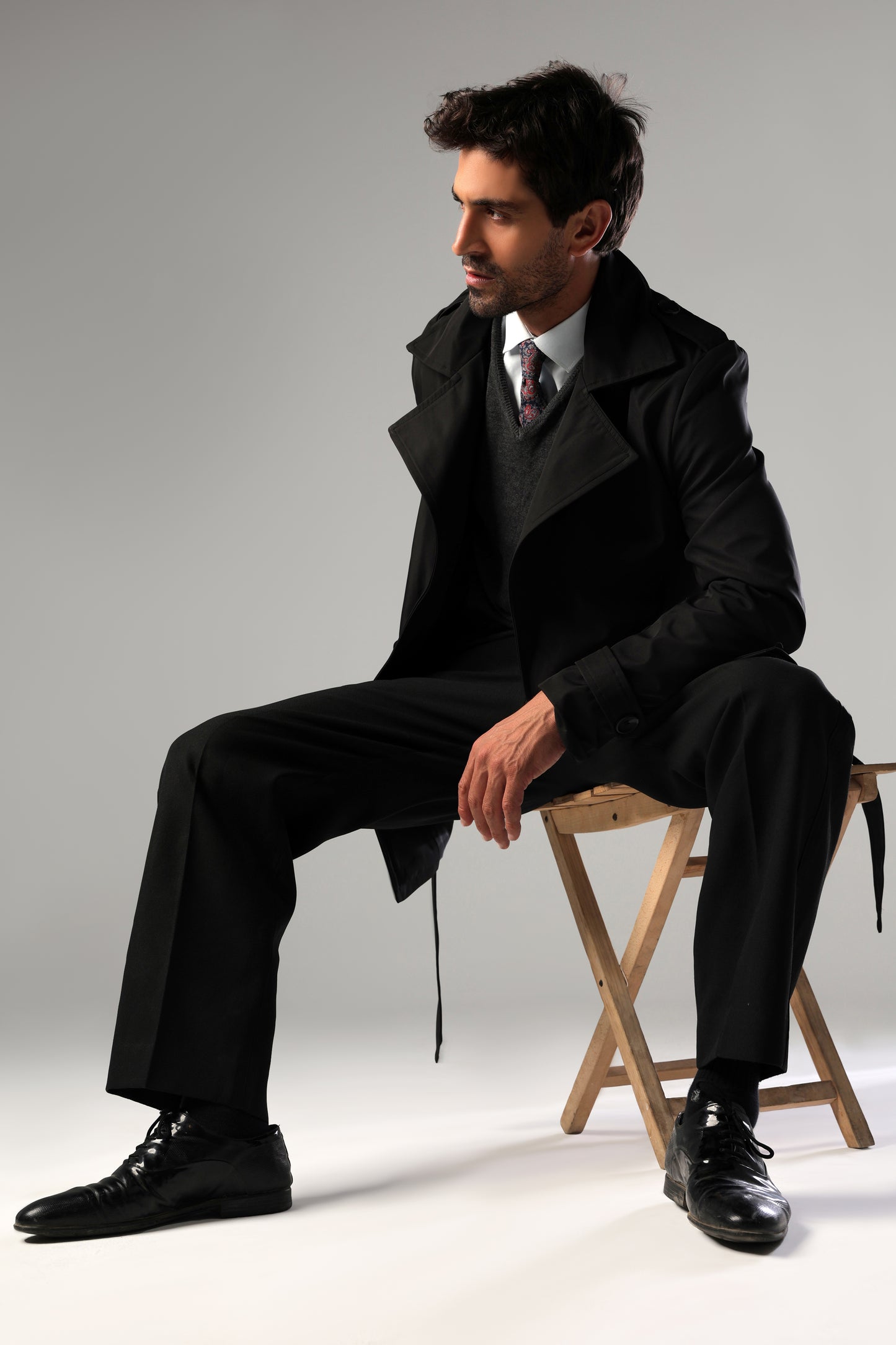 The Regent Trench - Black