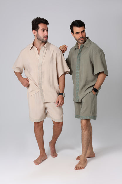 Ibiza Beige Shorts