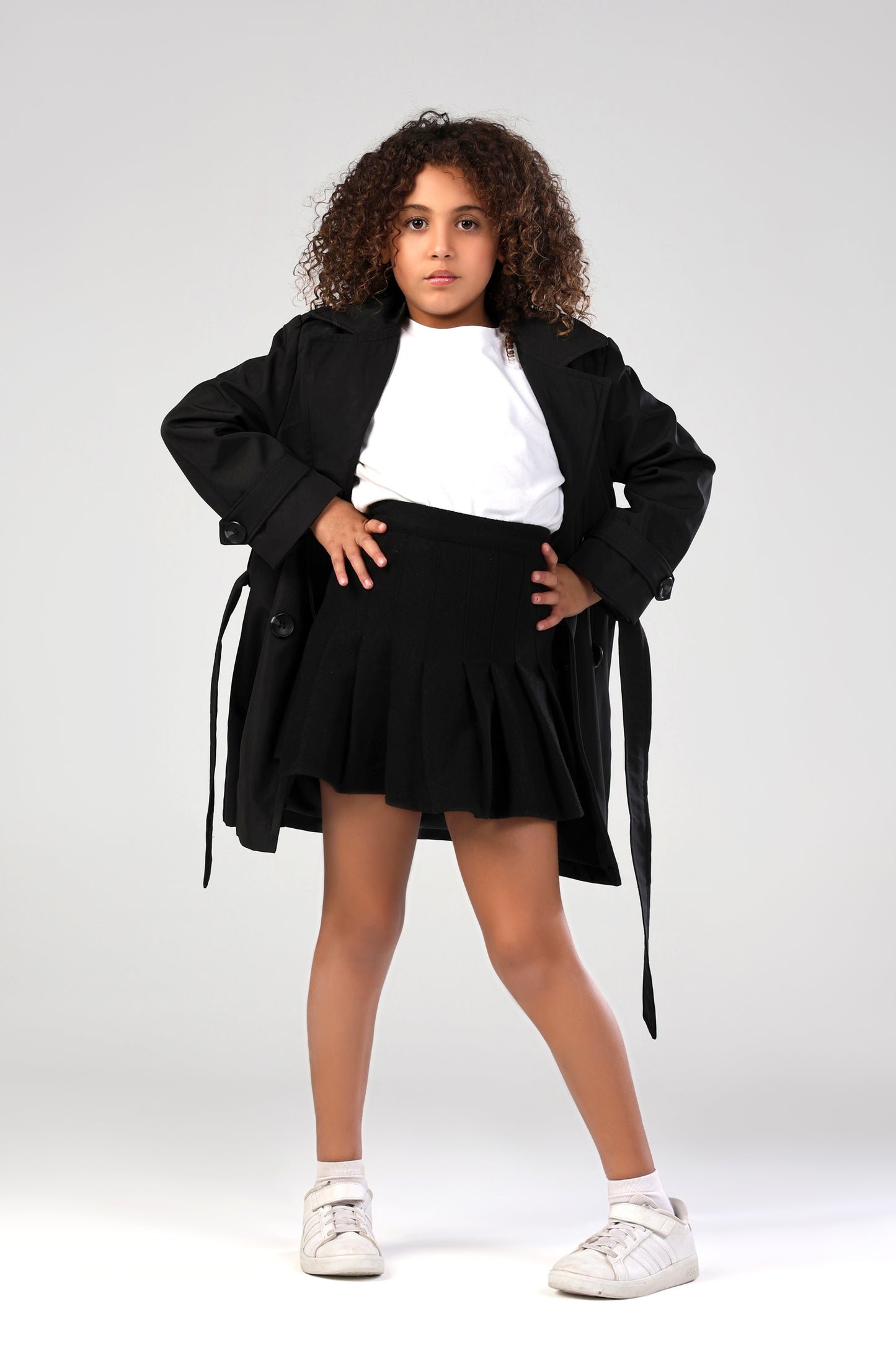 Secret Agent Trench - Black (Girl)