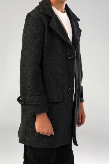 The Little Editor Coat - Grey (Boy)