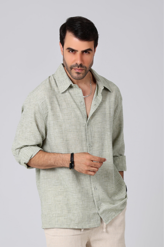 Seawind Mint Linen Shirt