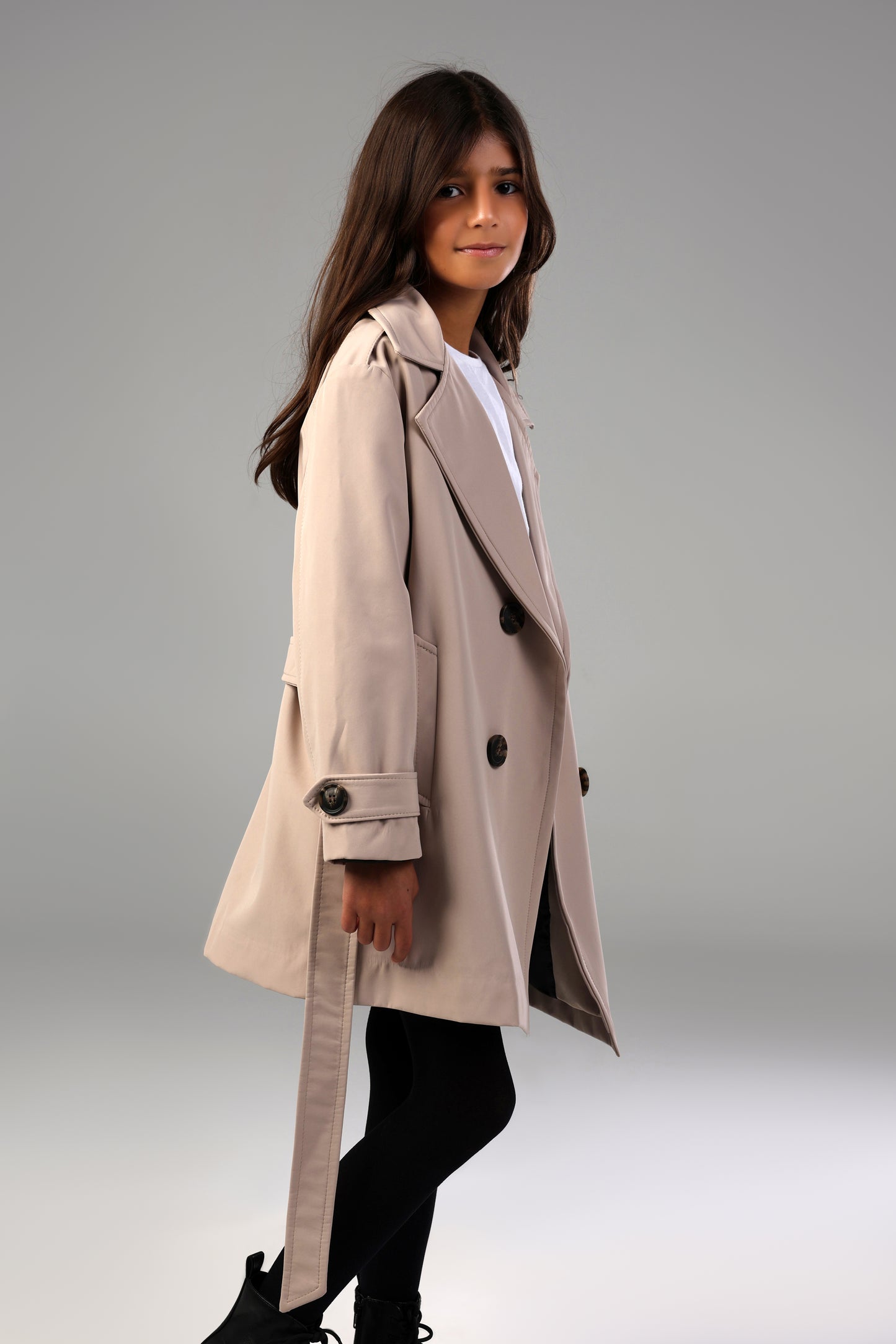 Secret Agent Trench - Beige (Girl)