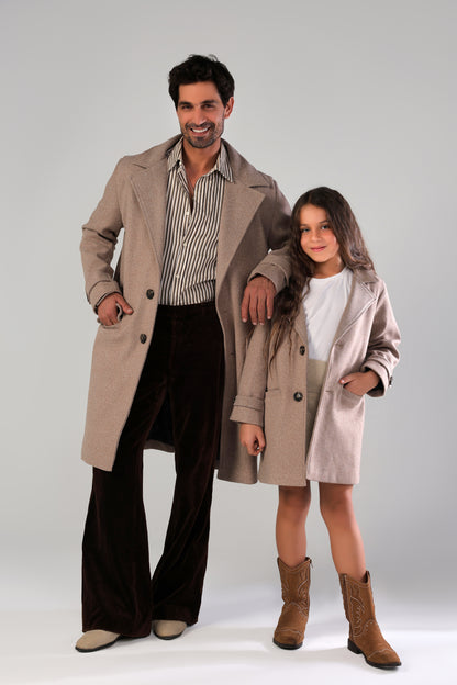 Midtown Classic Coat - Coffee