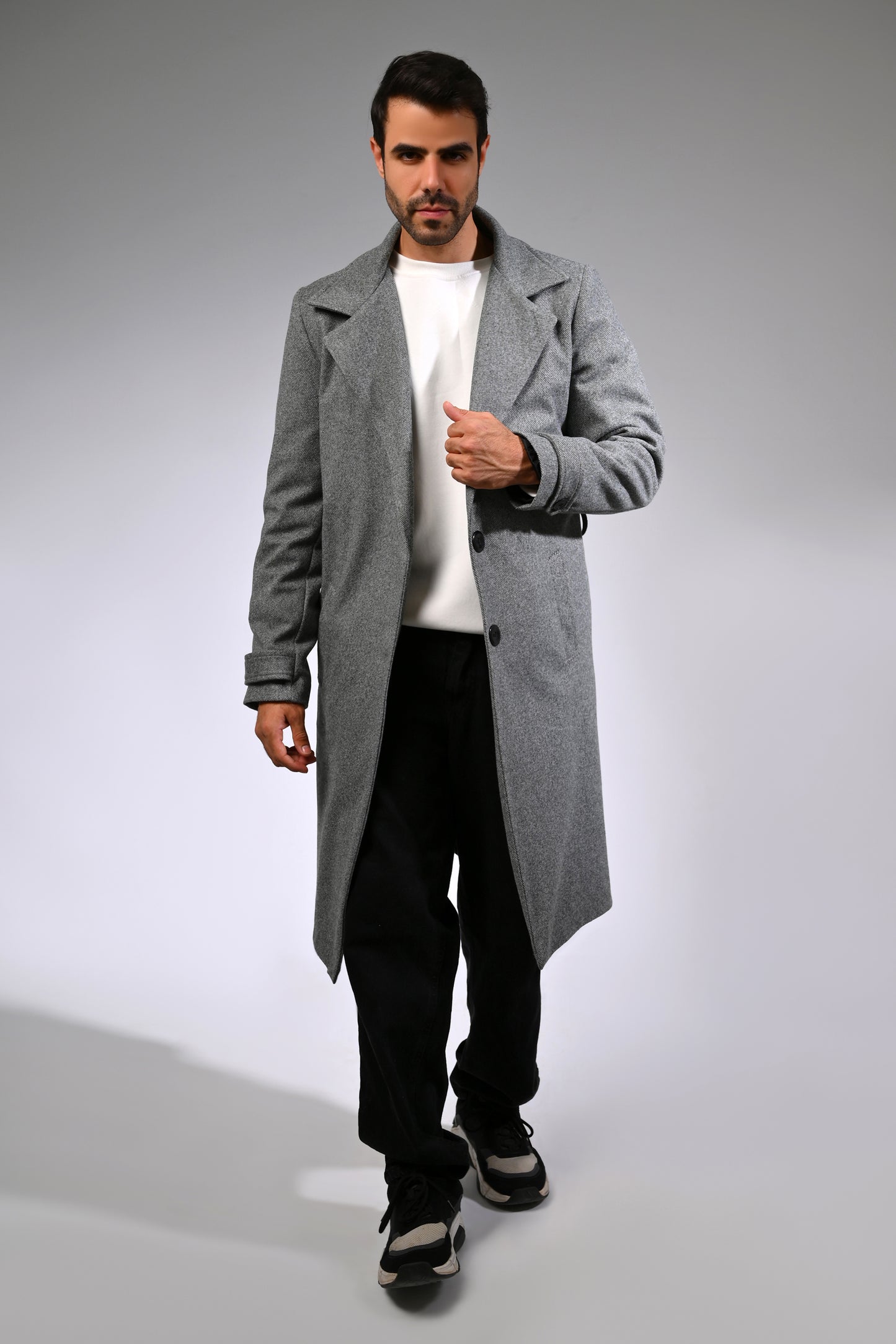 Woolen Grey Coat