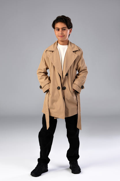 Secret Agent Trench - Khaki (Boy)