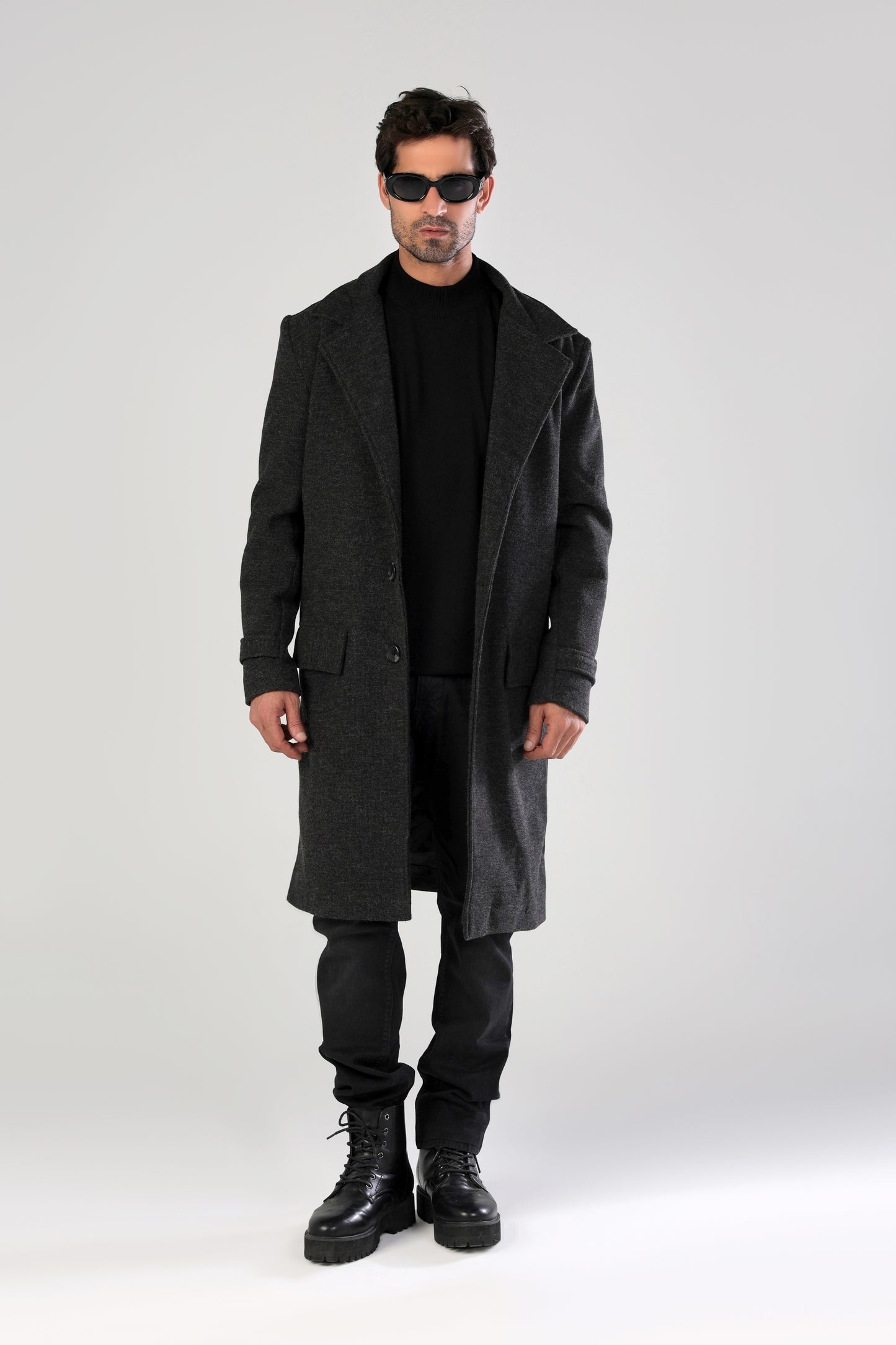 Midtown Classic Coat - Grey