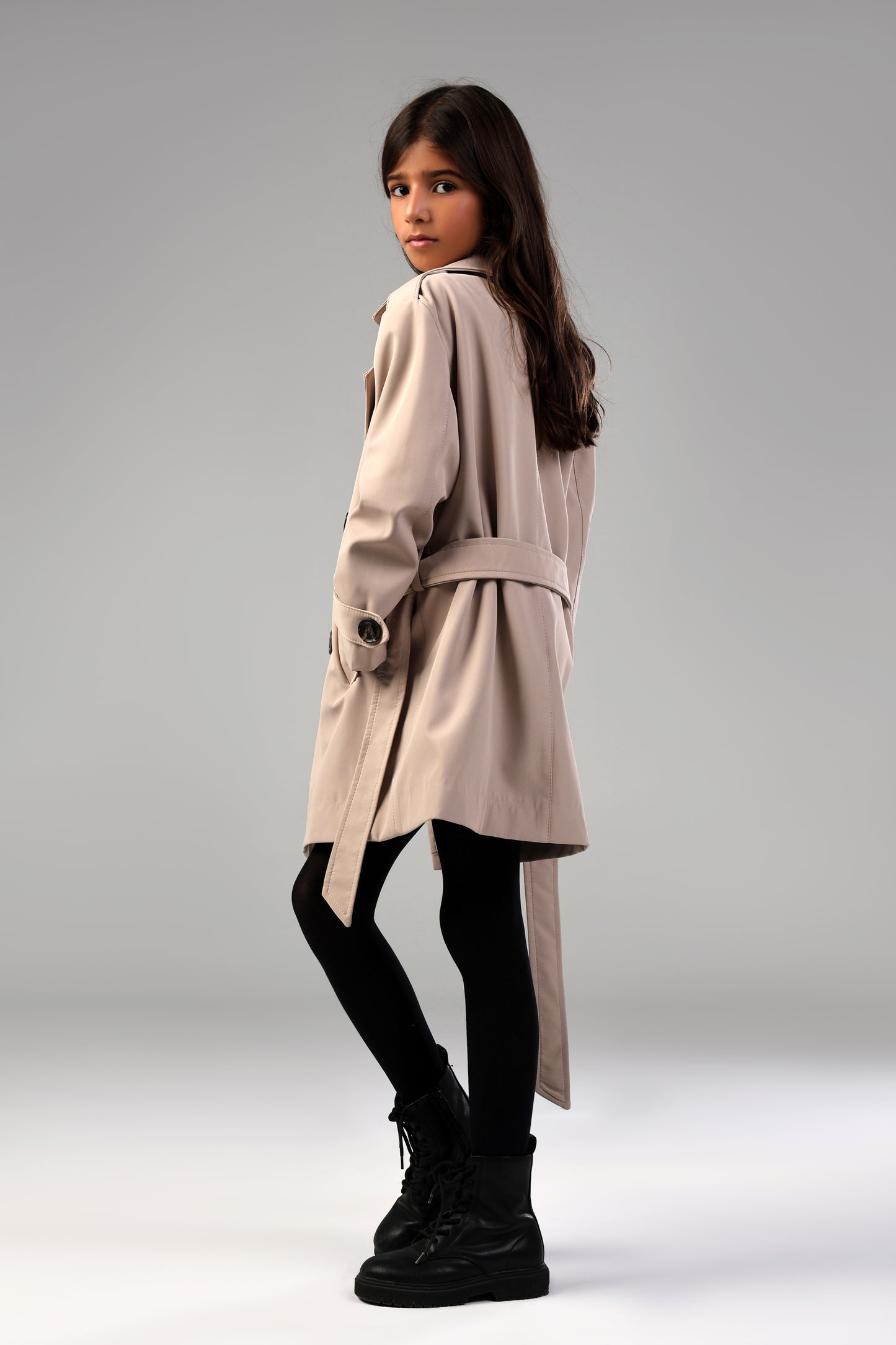 Secret Agent Trench - Beige (Girl)