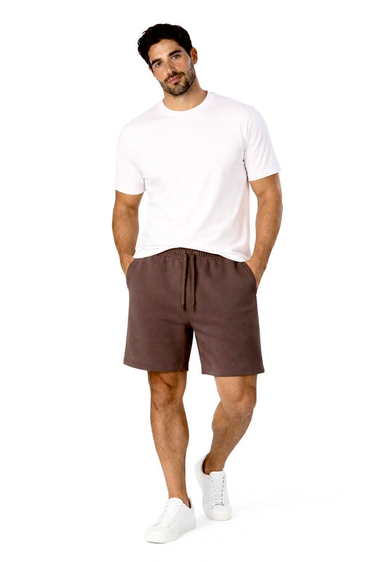 Sweat-shorts - Brown