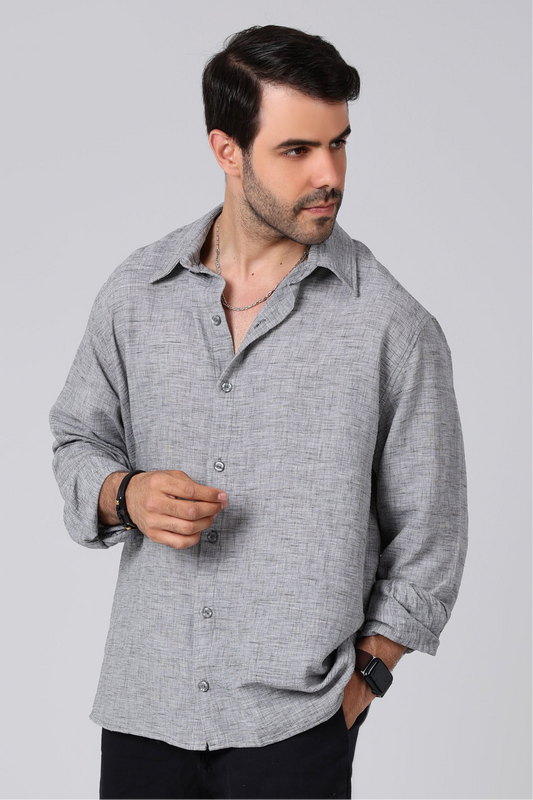 Seawind Grey Linen Shirt