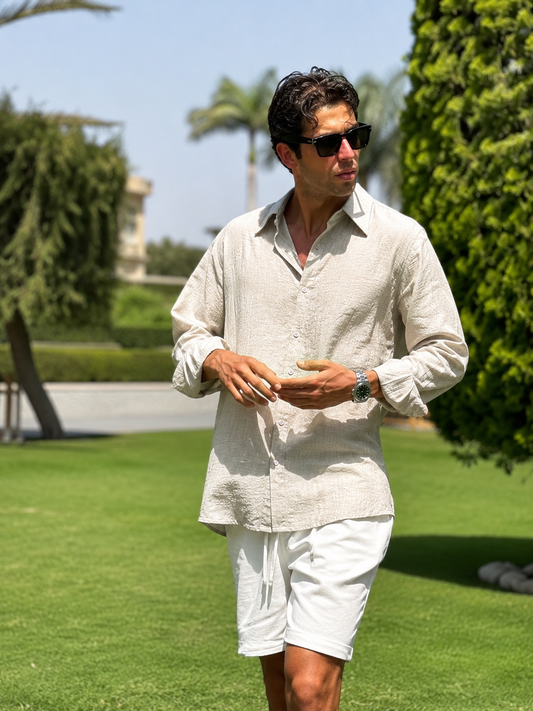 Riviera Shirt - Beige