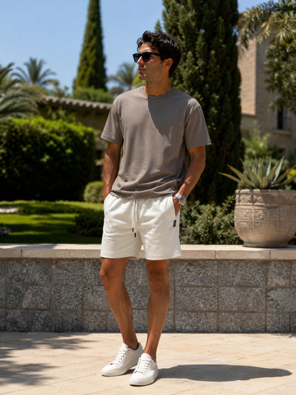 Sweatshorts - Beige