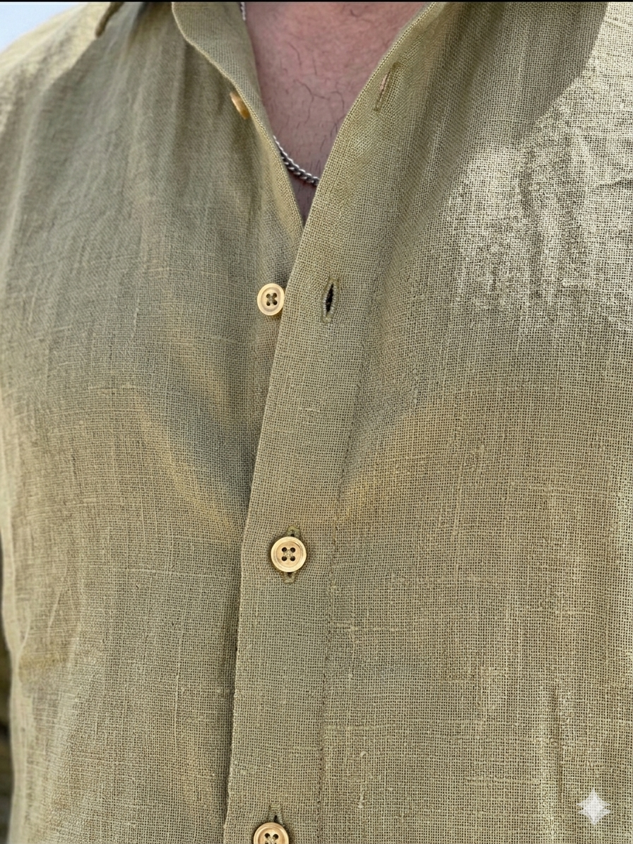 The Sol Shirt - Olive Green